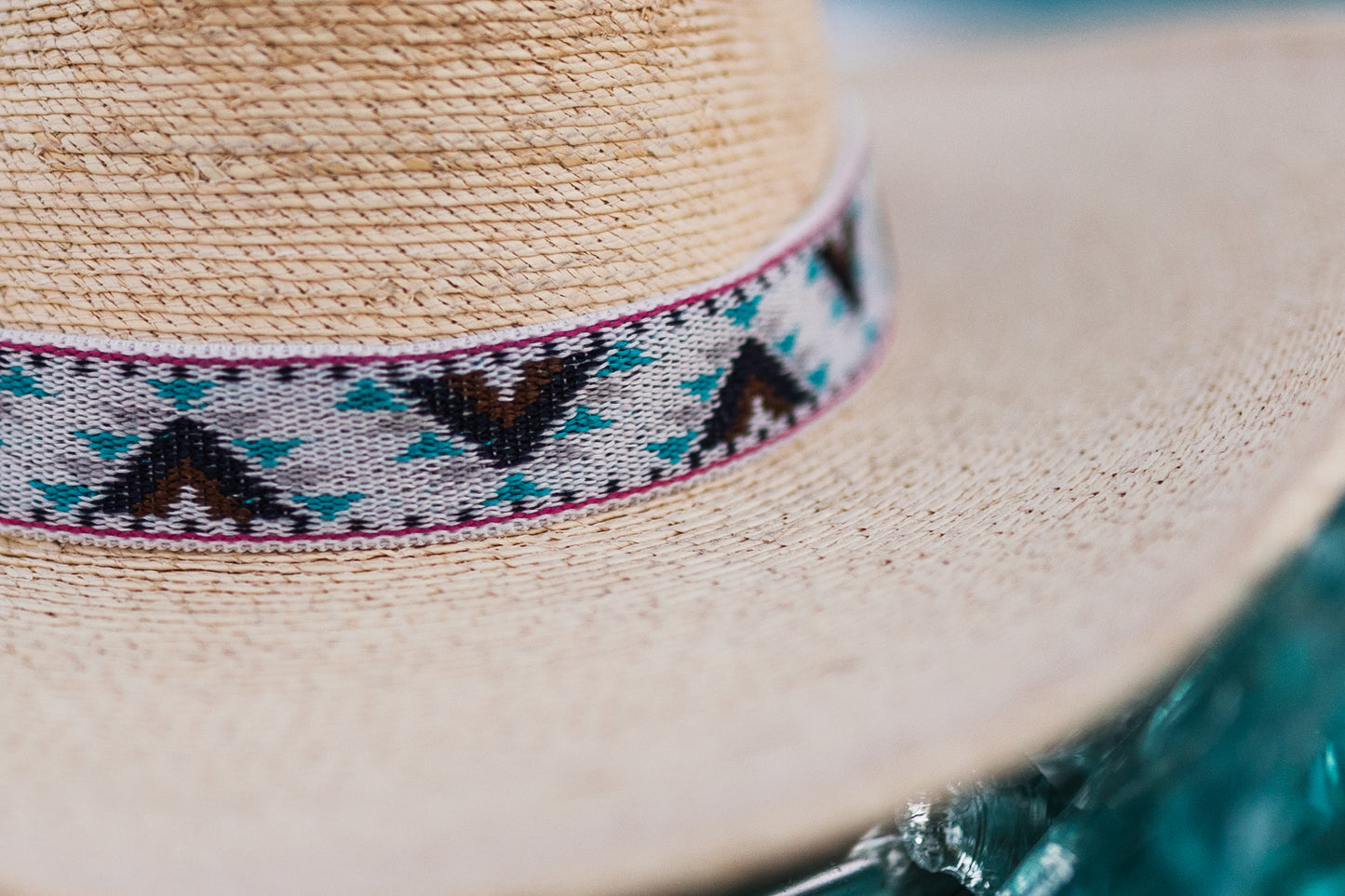 1” Black and White Aztec Band