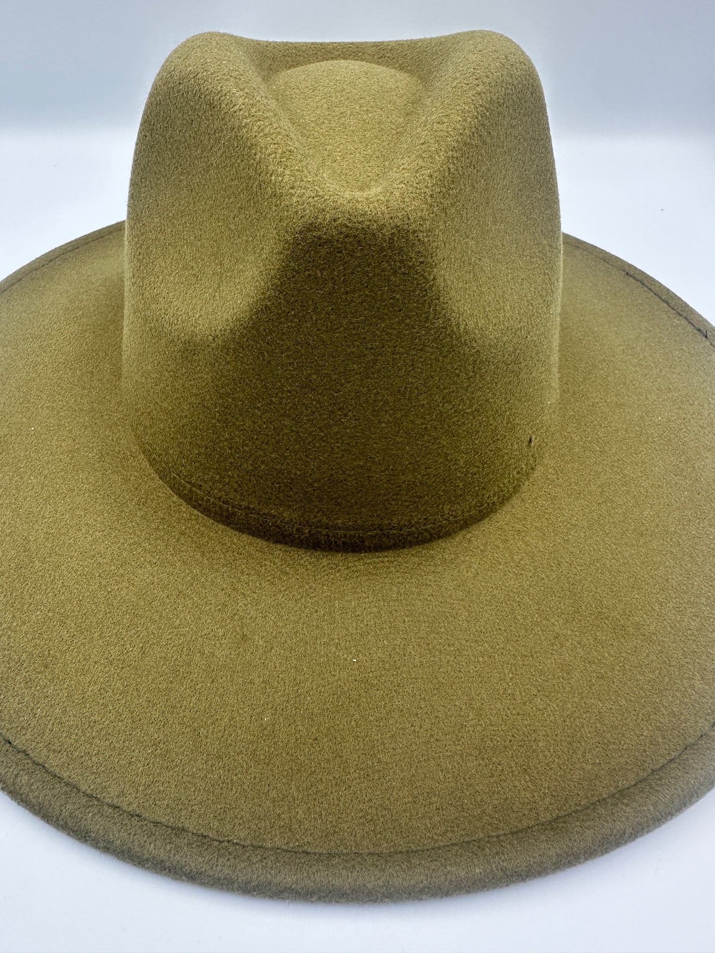 Olive Felt Rancher Hat