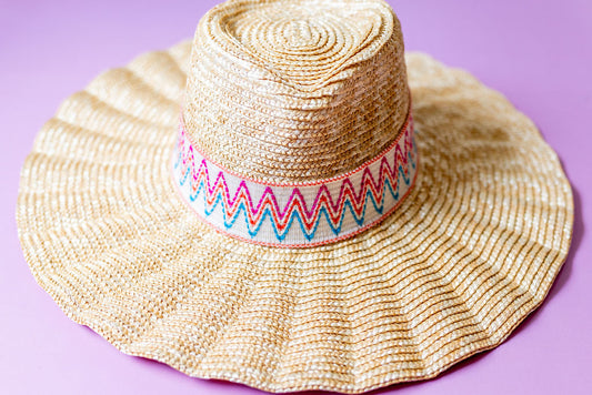 2” Bright ZigZag Hat Band