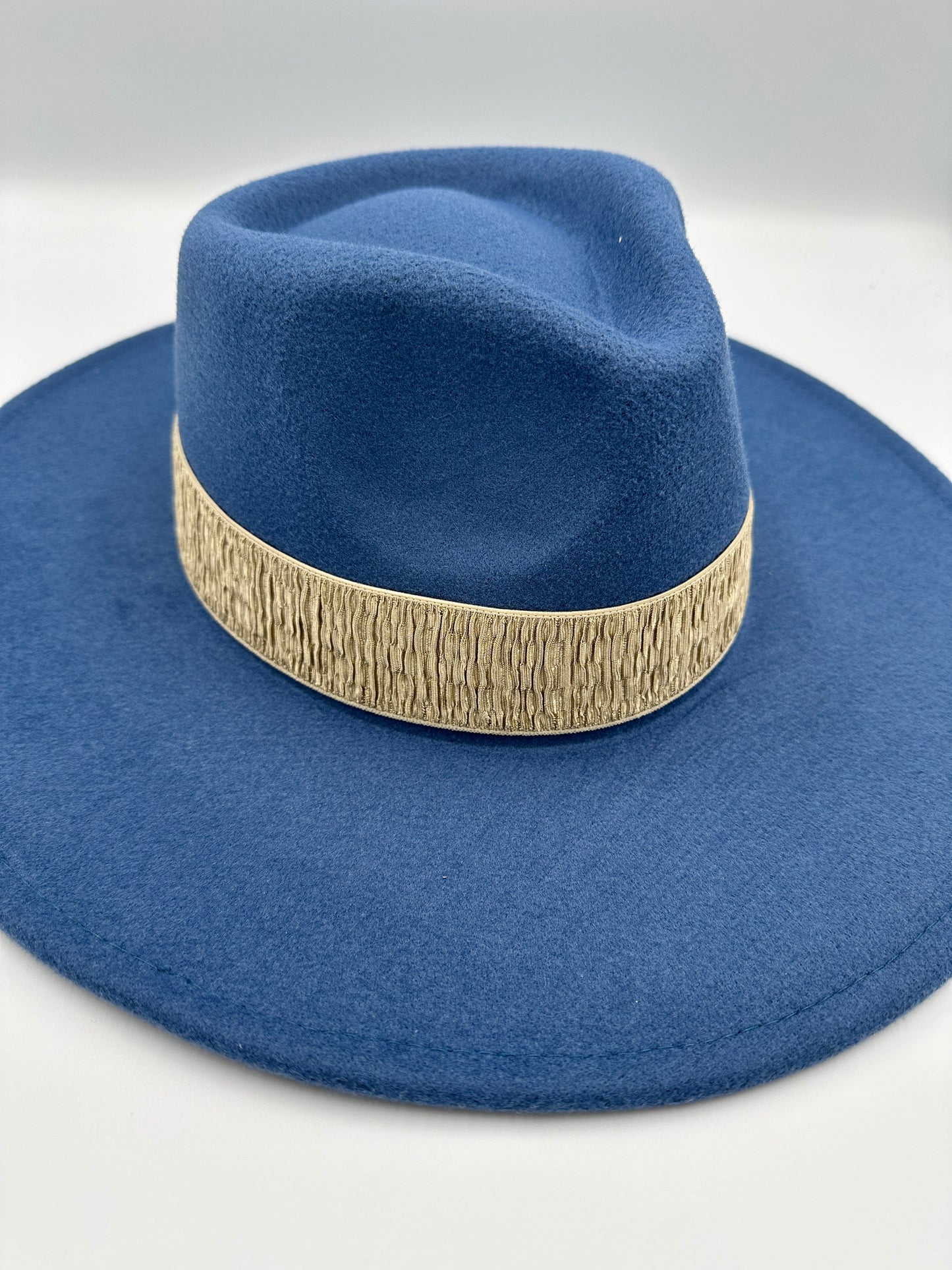 Felt Rancher Hat - Dusty Blue