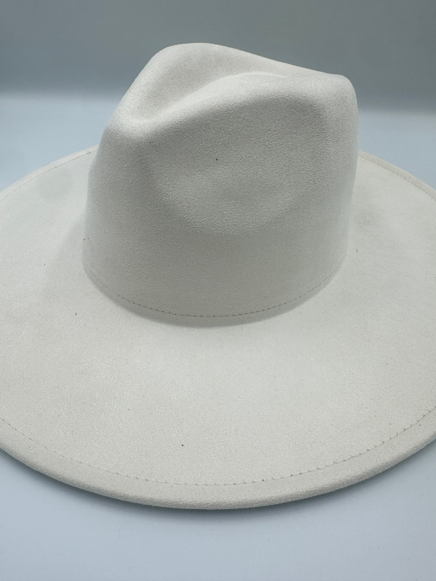 Suede Cream Rancher Hat