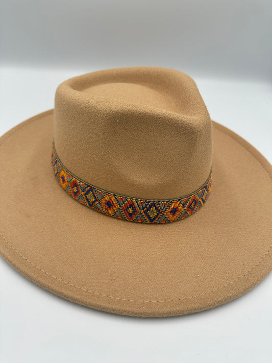 Kids Camel Felt Rancher Hat