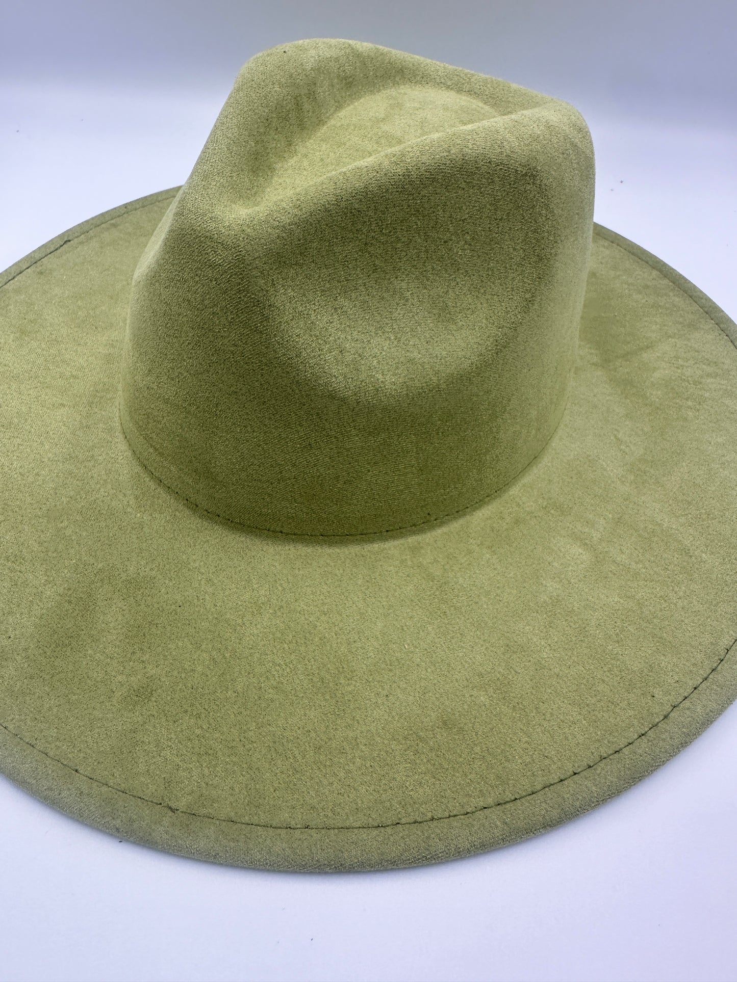 Suede Rancher Hat - Sage