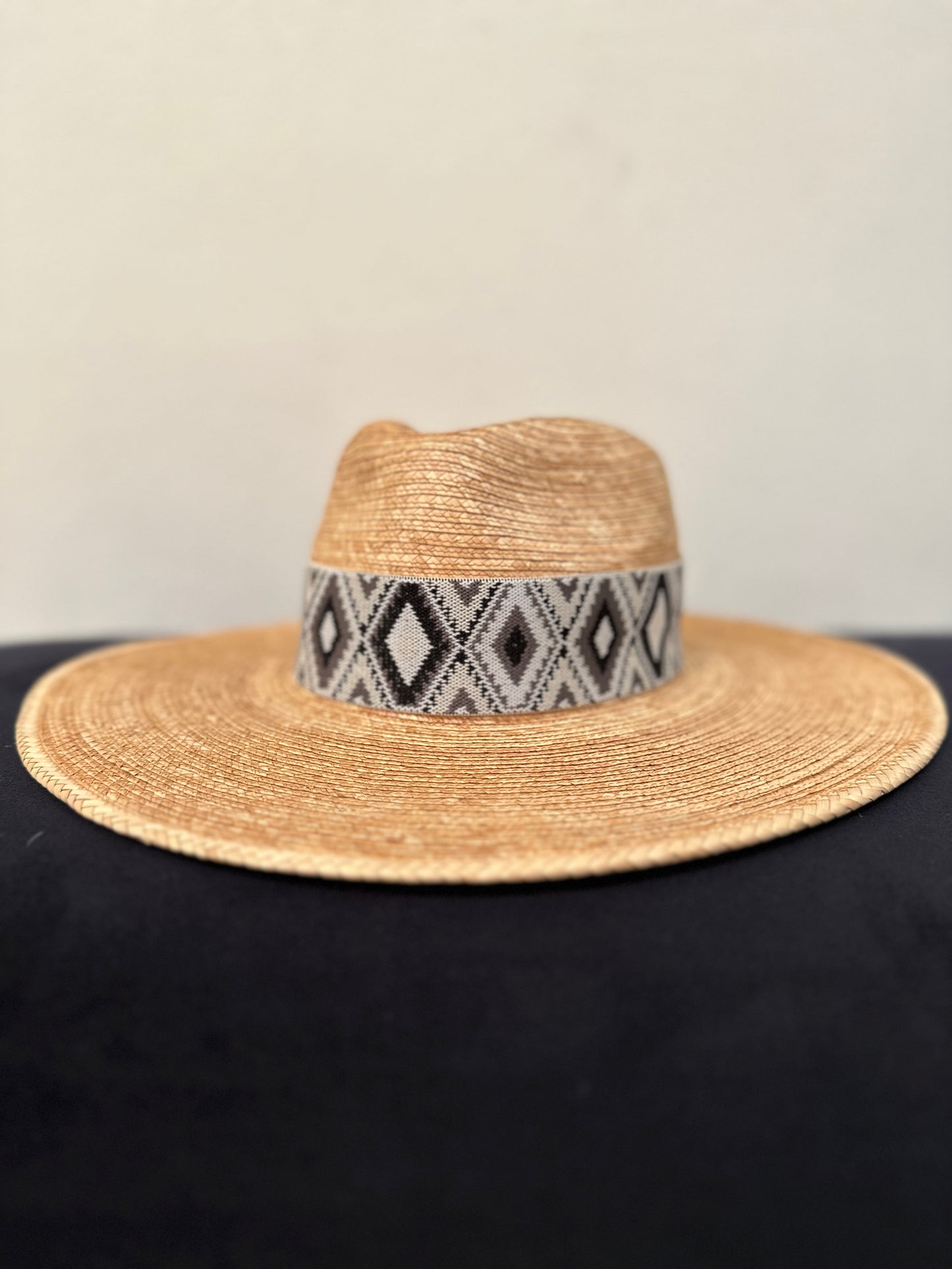 2” Gray Aztec Hat Band