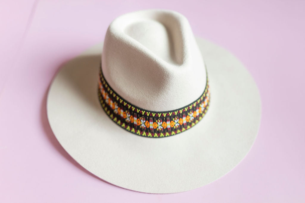 Wool Rancher Hat- Ivory