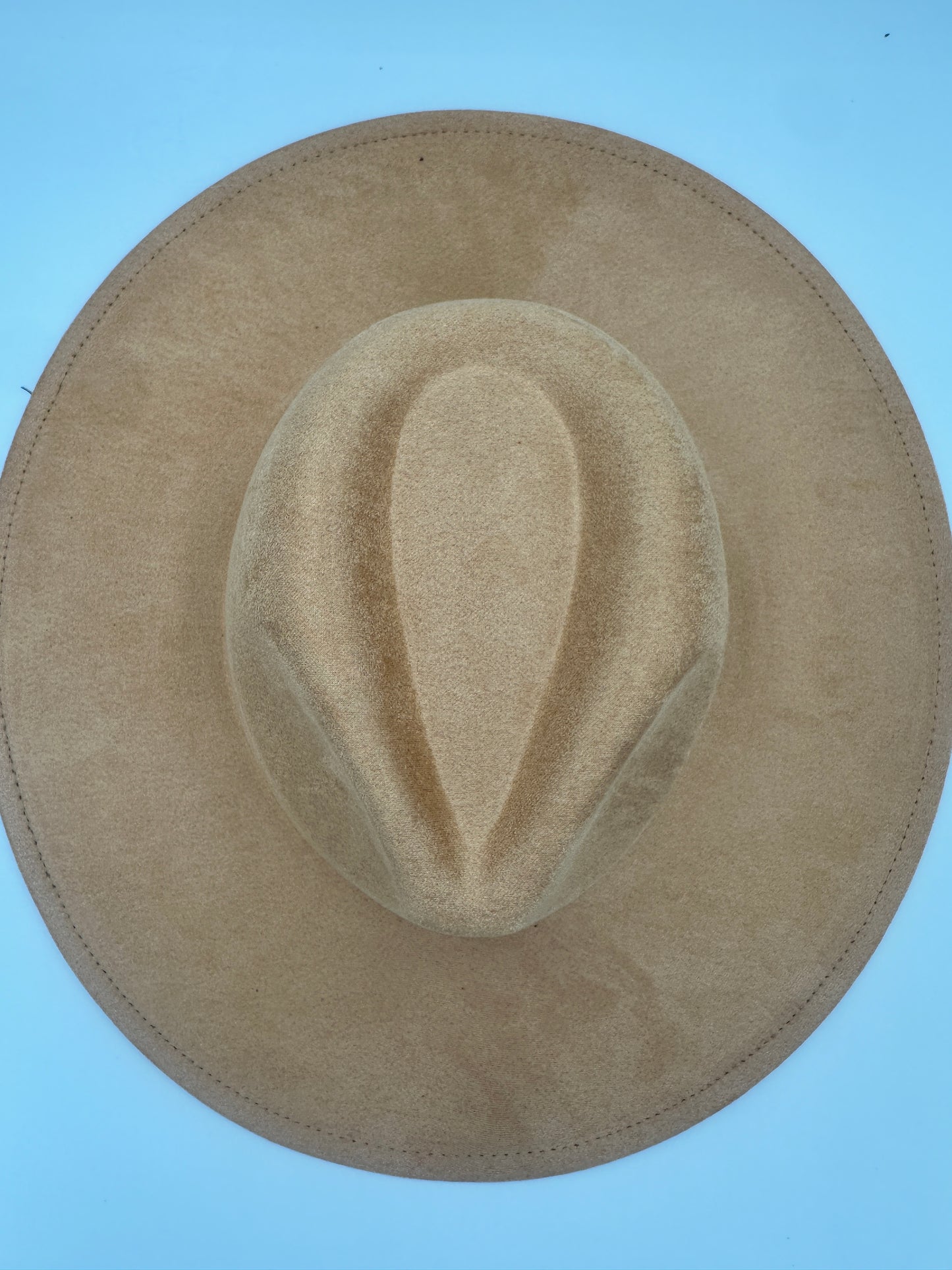 Suede Rancher Hat - Camel