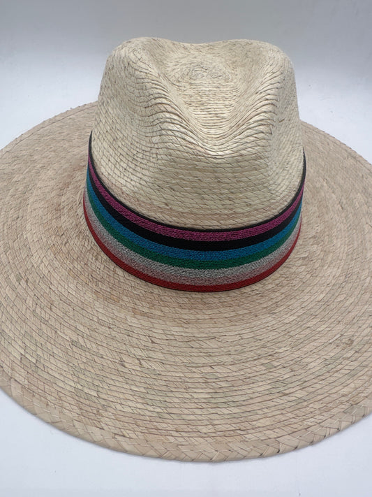 2” Jewel Tone Striped Hat Band