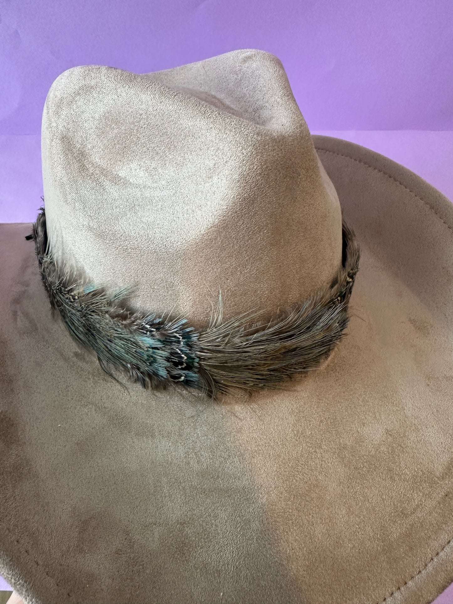 Dove Feather Hat Band