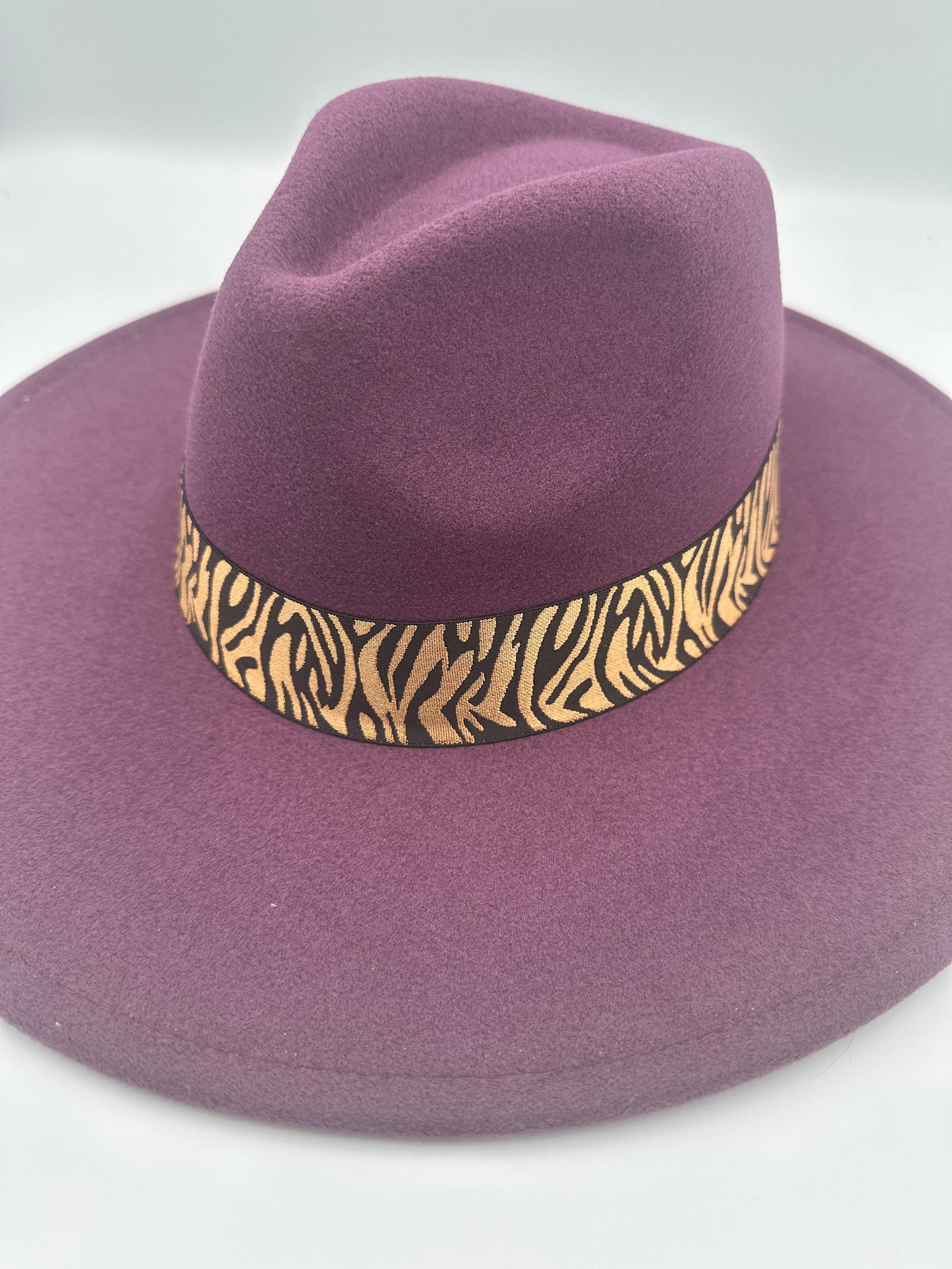 Plum Felt Rancher Hat