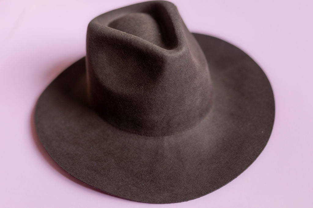 Wool Rancher Hat- Chocolate