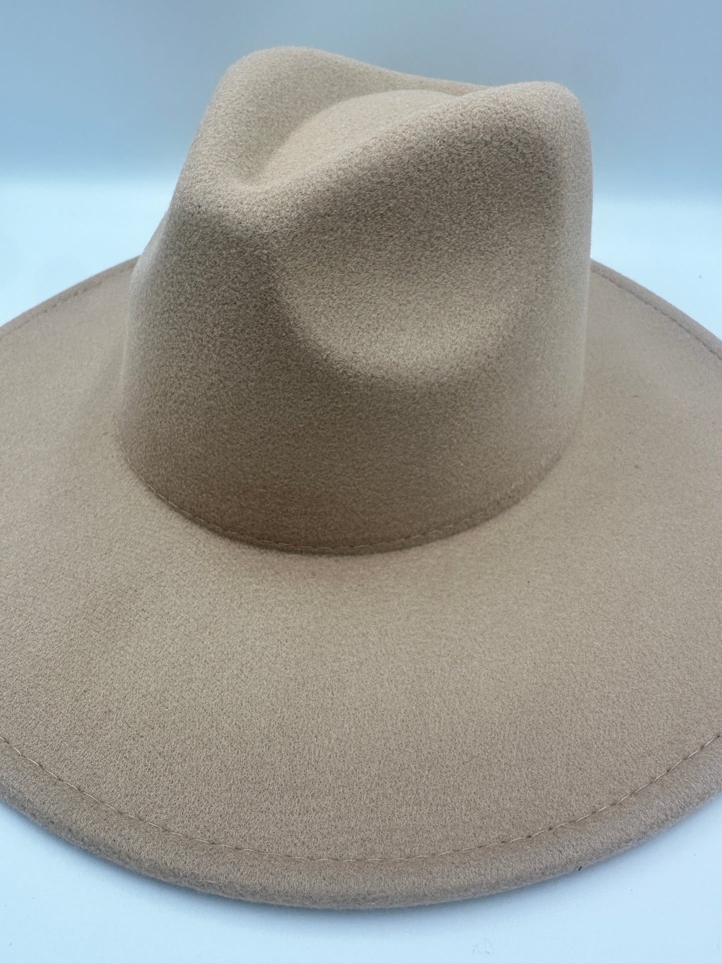 Tan Felt Rancher Hat