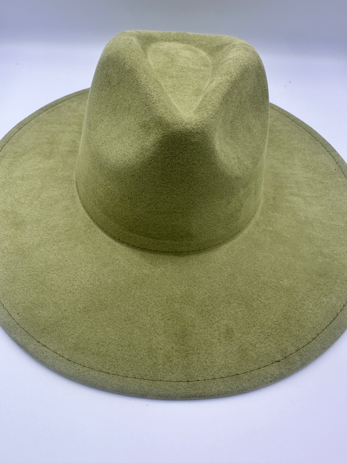 Suede Rancher Hat - Sage