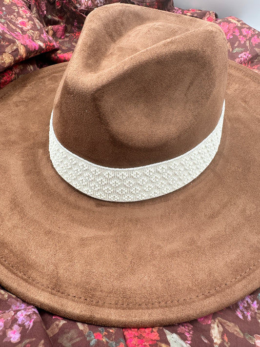 Chocolate Suede Rancher Hat