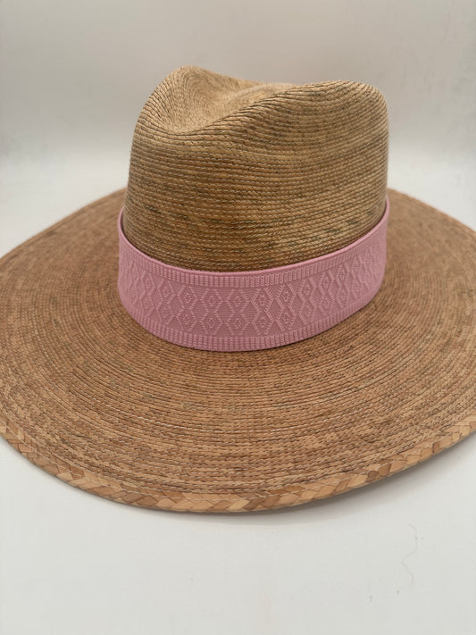 2” Light Pink Jacquard Hat Band