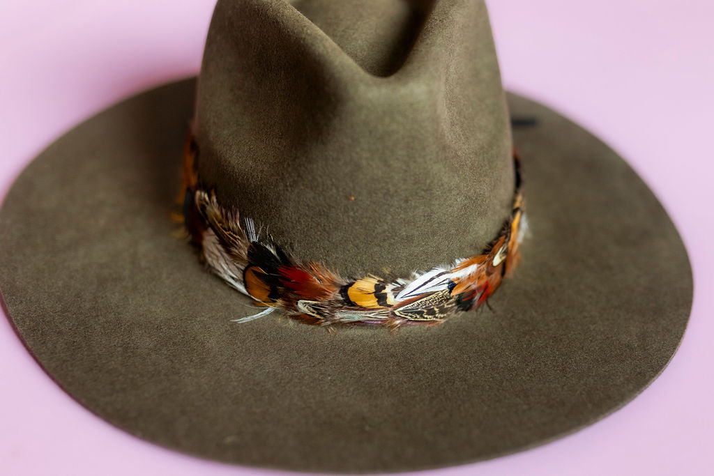 Vistoso Feather Hat Band