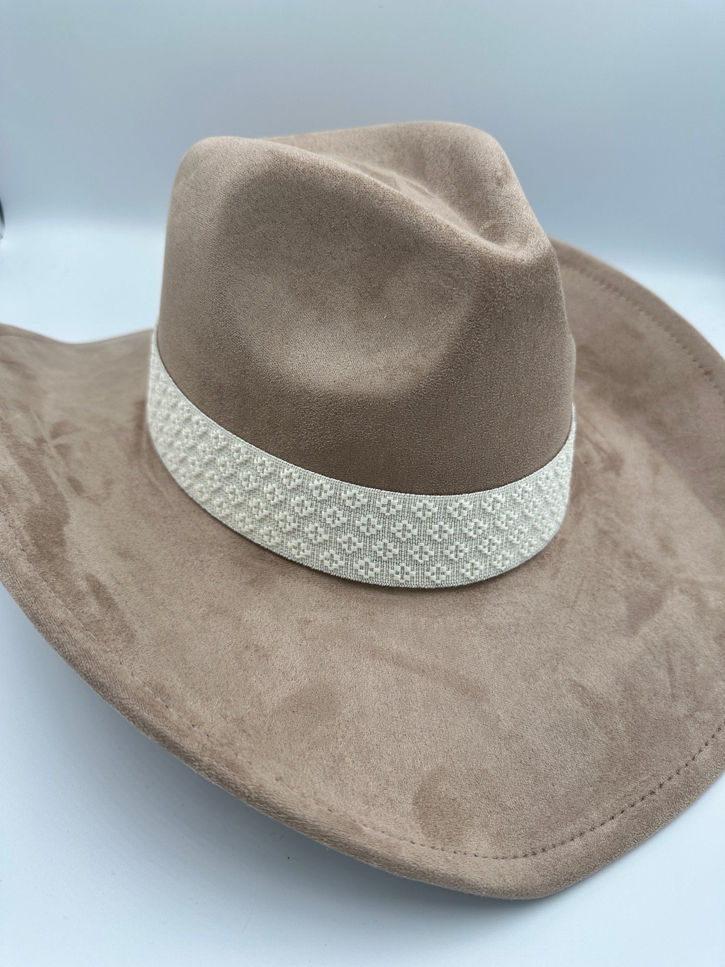 Suede Western Rancher - Tan