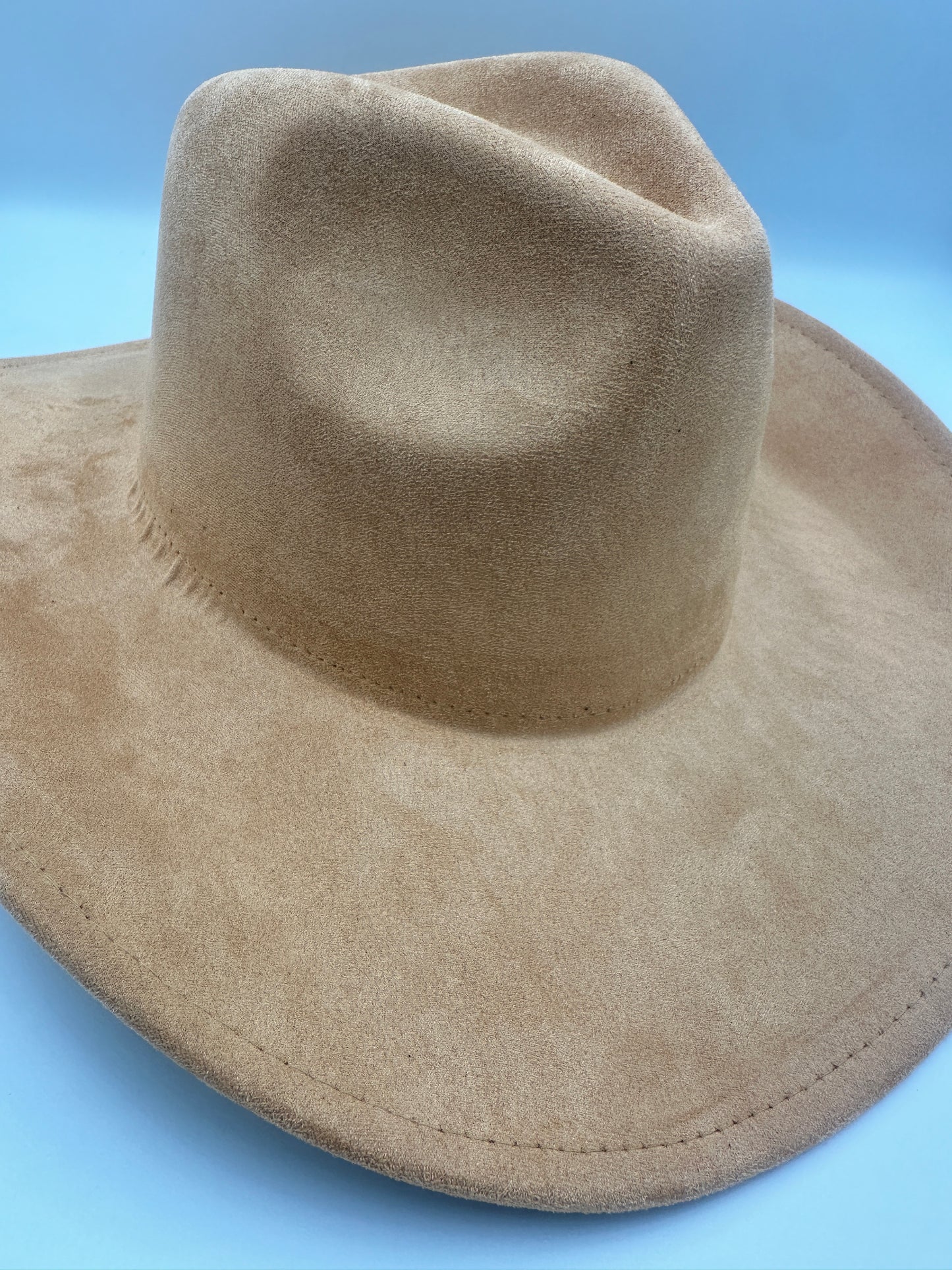 Suede Western Rancher - Camel