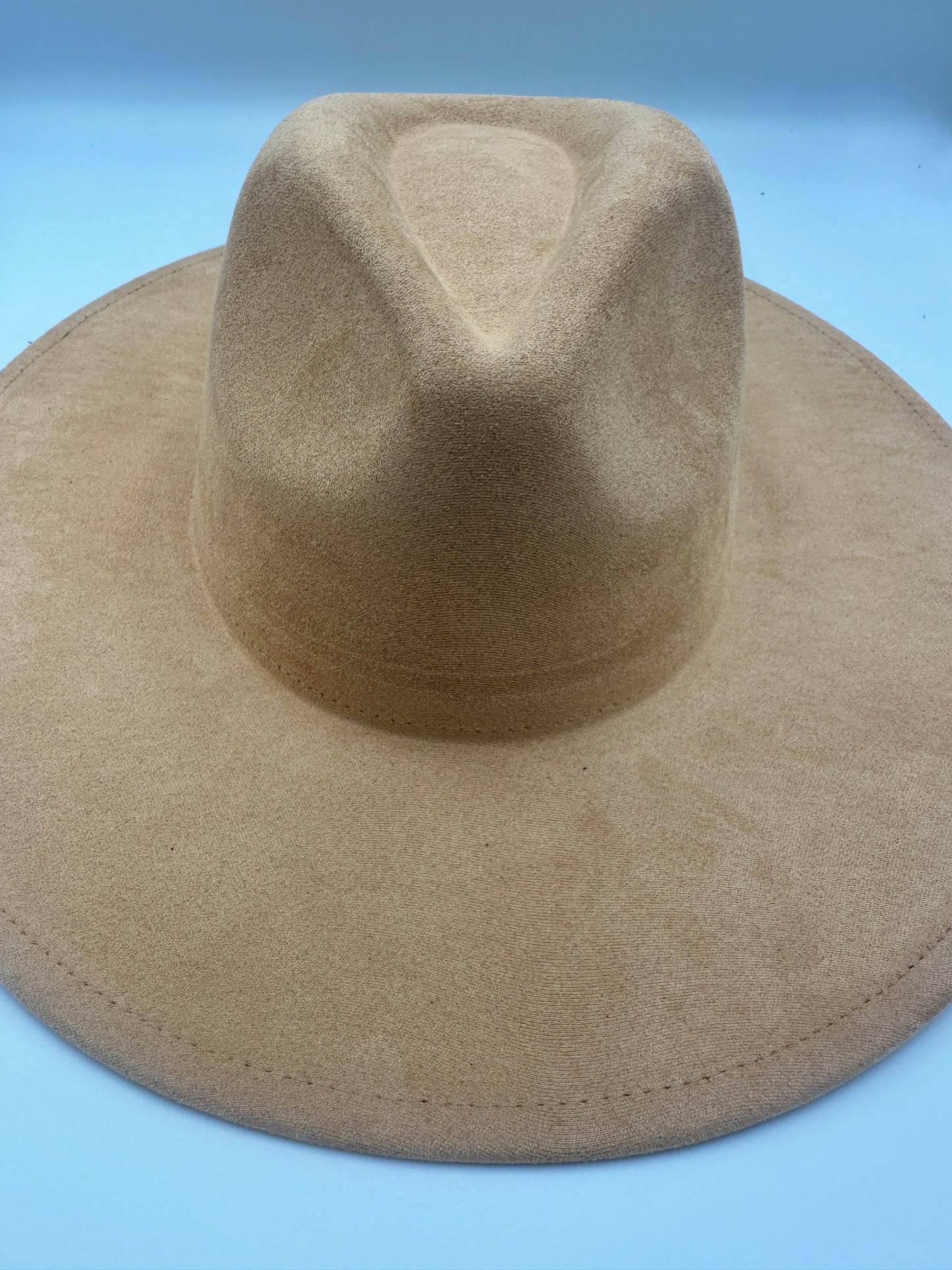 Suede Rancher Hat - Camel