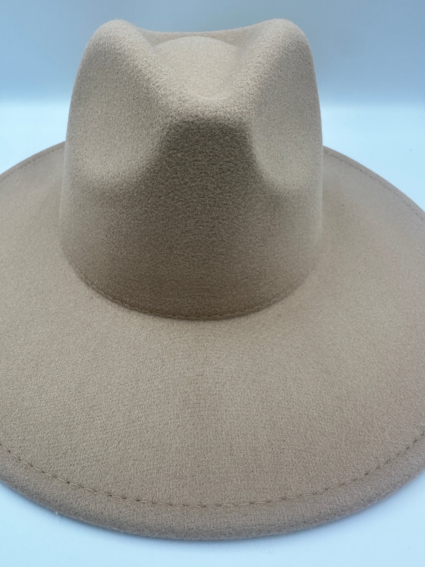 Tan Felt Rancher Hat