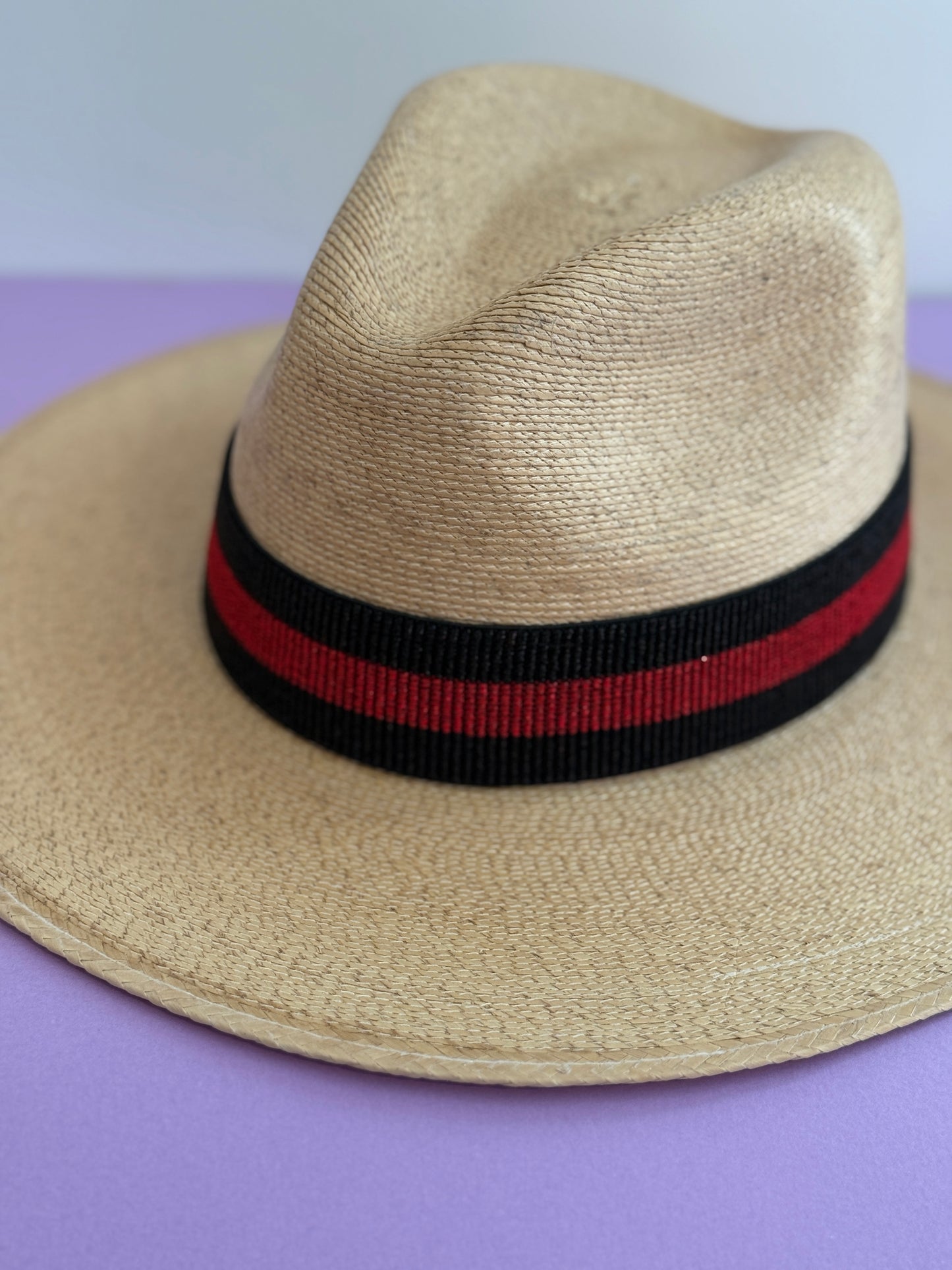 1.5” Black and Red Sparkle Band