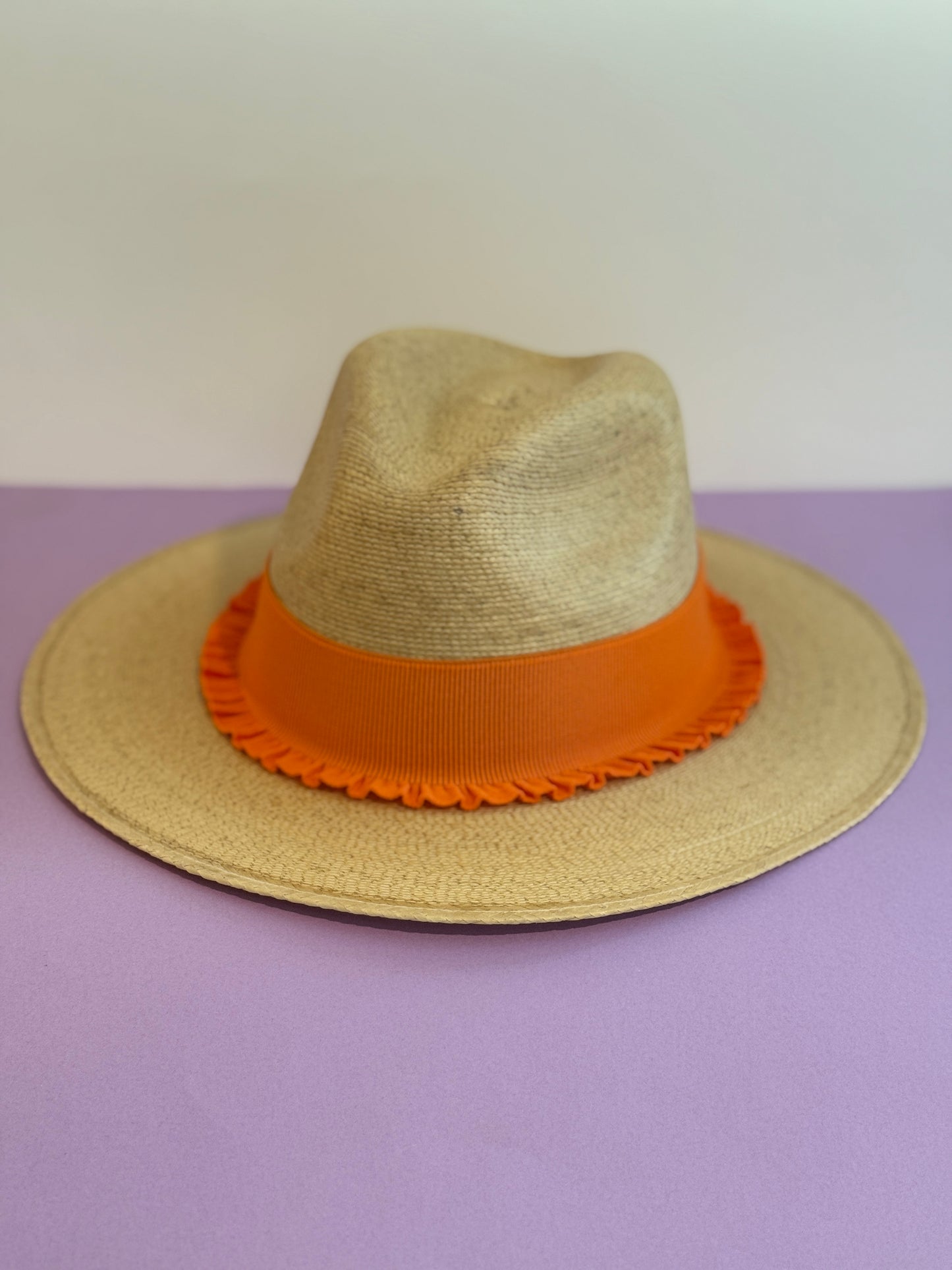 2” Orange Ruffle Band