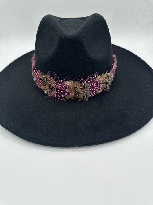 Fancy Feather Hat Band