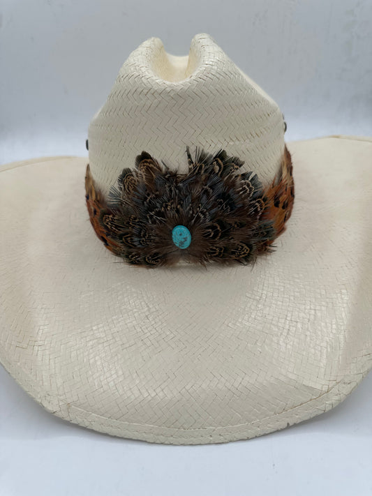 Stellar Feather Hat Band