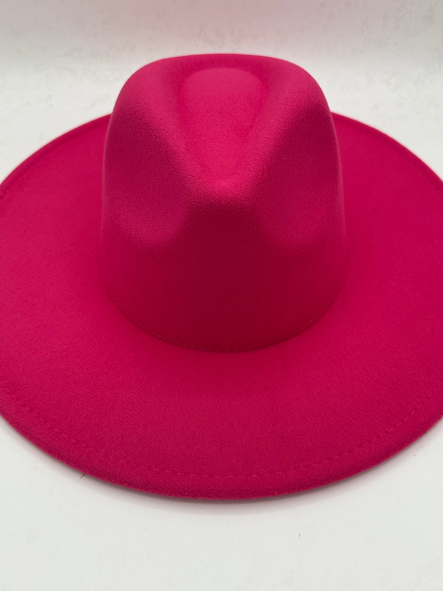 Hot Pink Felt Rancher Hat