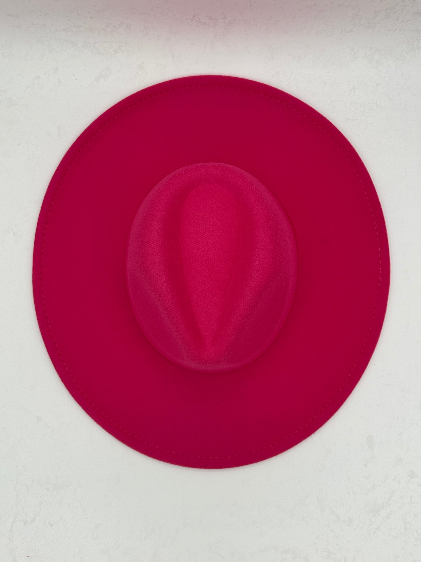 Hot Pink Felt Rancher Hat