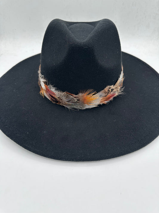 Dripping Springs Feather Hat Band