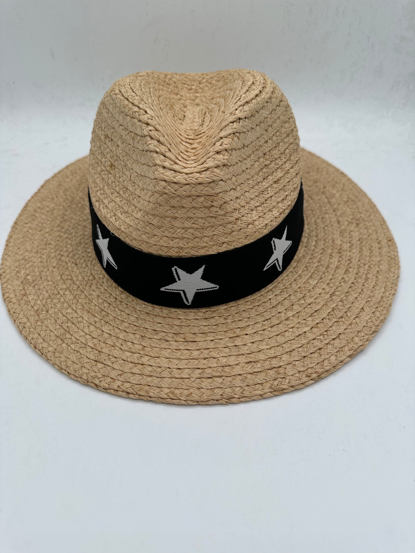 1.5” Reversible Black and White Star Band