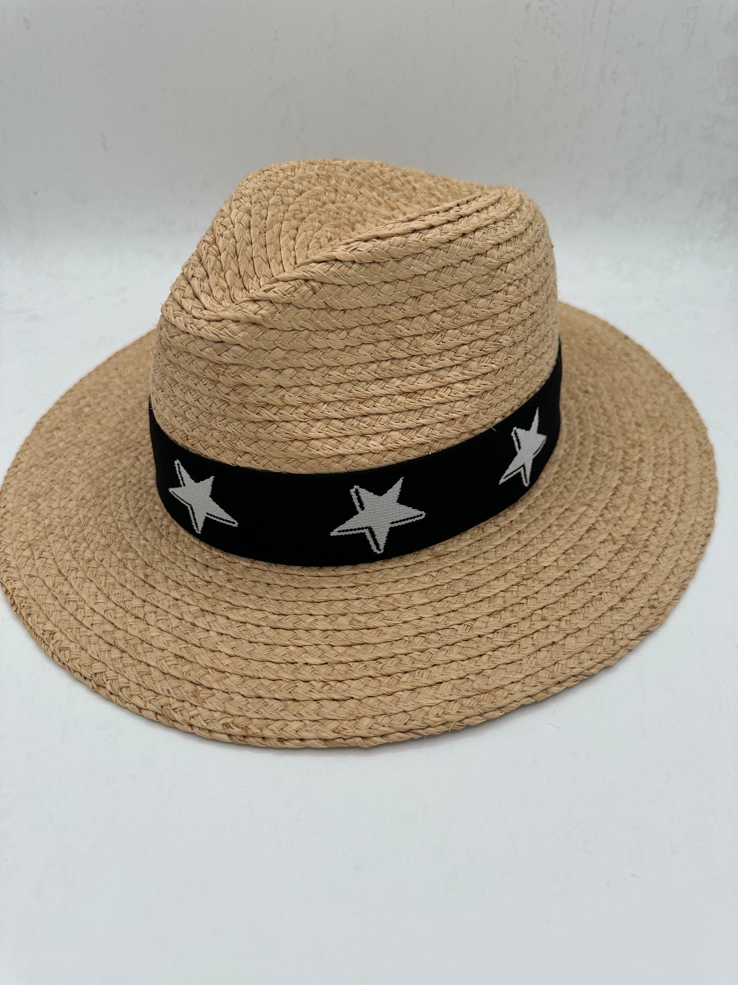 1.5” Reversible Black and White Star Band