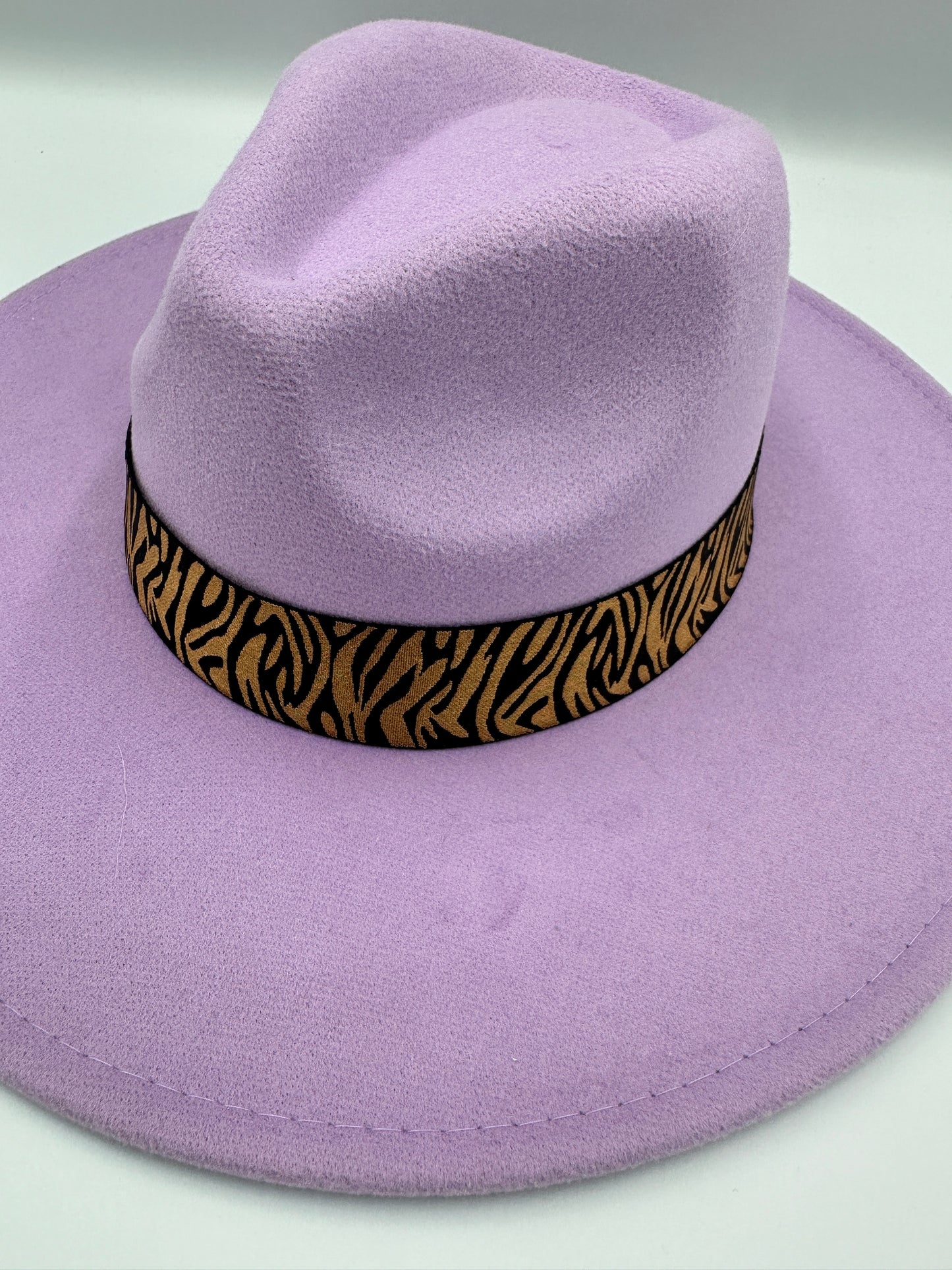 1.5” Metallic Tiger Hat Band