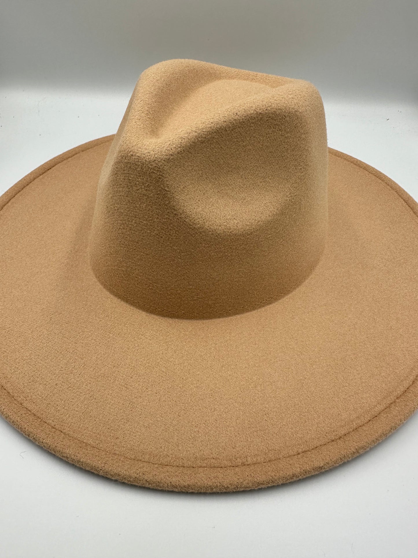 Camel Felt Rancher Hat