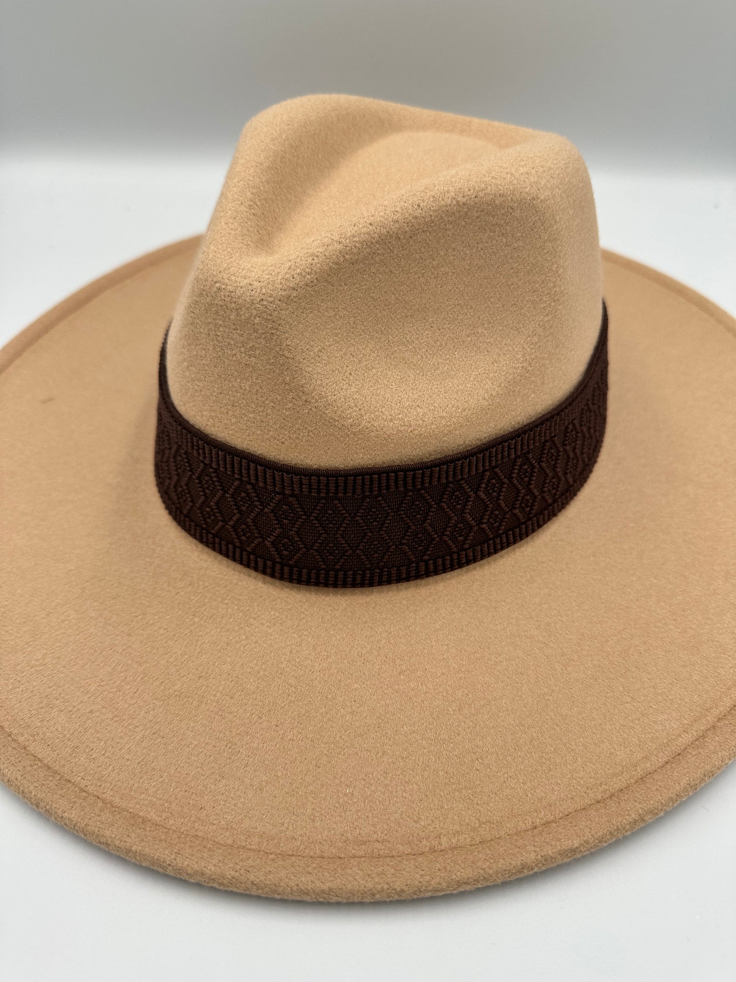 Camel Felt Rancher Hat