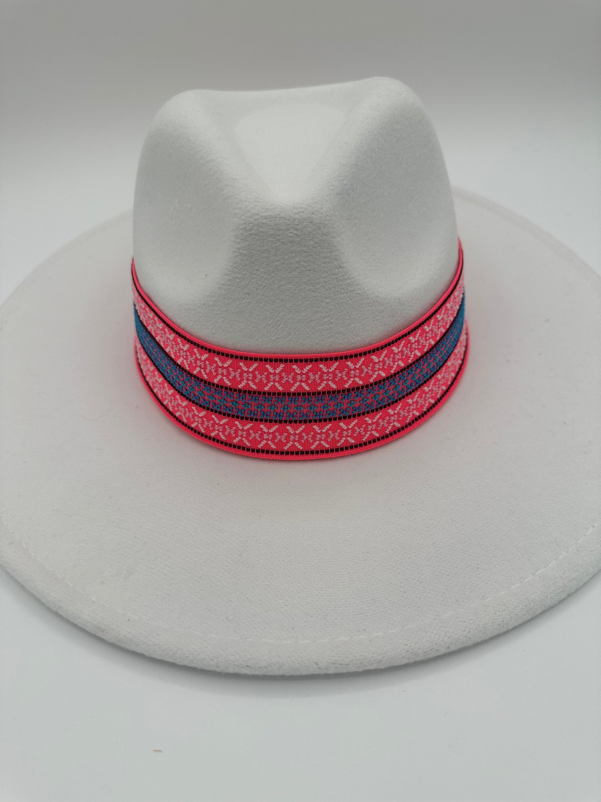 2” Hot Pink Multi Hat Band – Bandette Bands