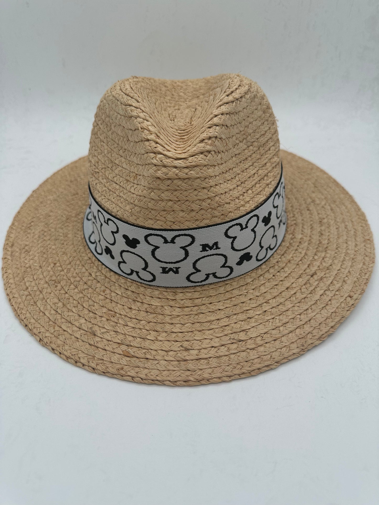 2” Black & White MM Reversible Hat Band