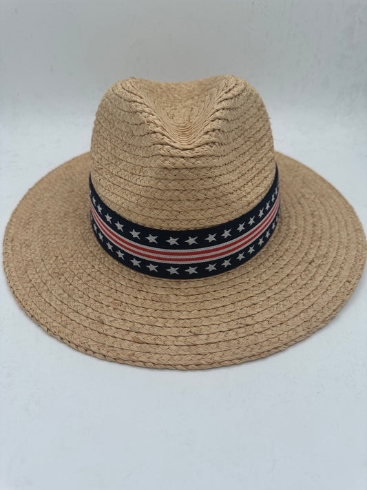 1.5” Navy Stars & Stripes Hat Band