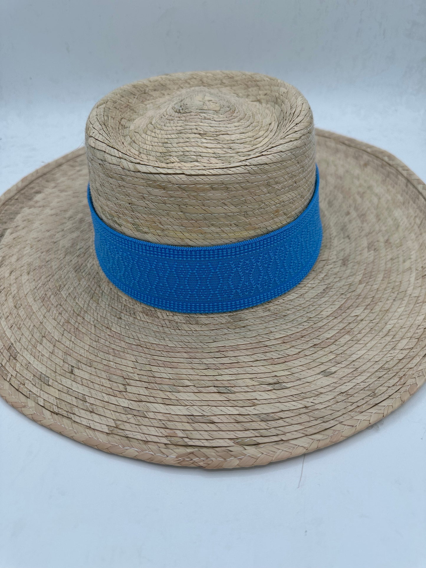 2” Columbia Blue Jacquard Hat Band