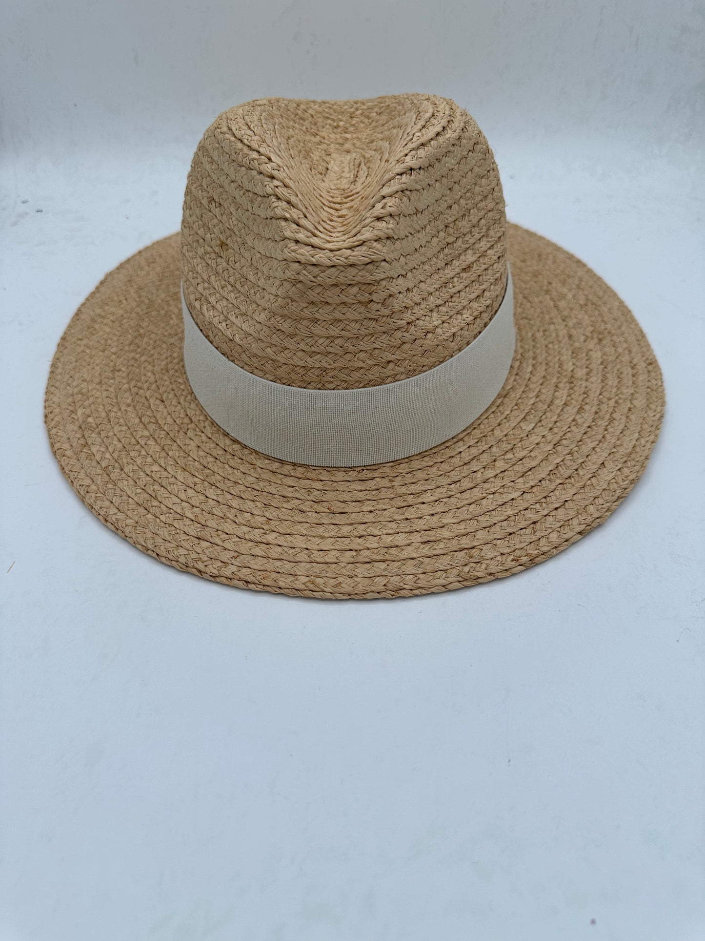 1.5” Cream Shimmer Hat Band