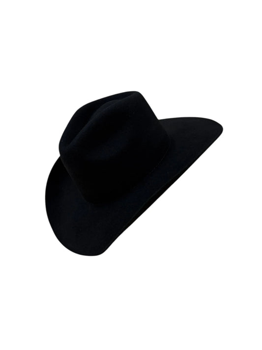 Premium Wool Western Hat-Black